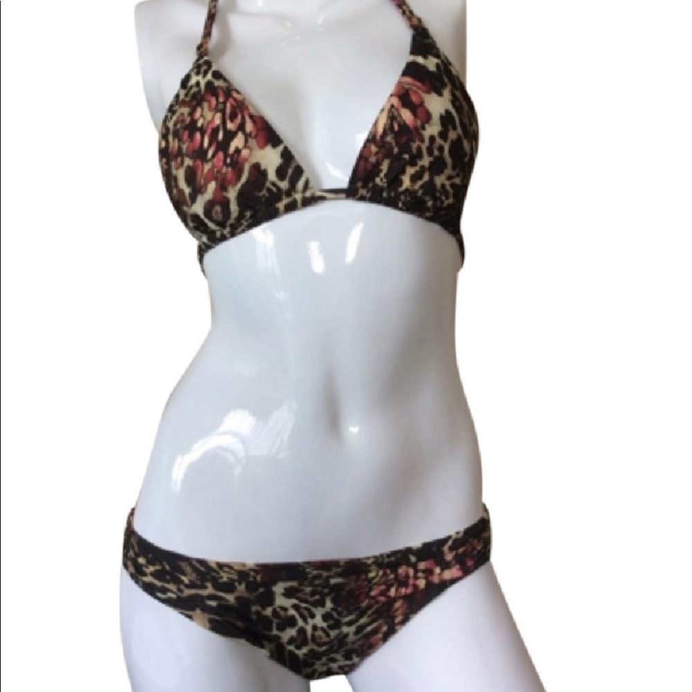 SHAN Animal Print Bikini Set Size 6 (S)